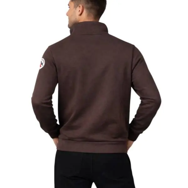 Scuola Nautica Italiana - Ανδρική Ζακέτα Φούτερ 859467-BROWN Καφέ 859467-BROWN