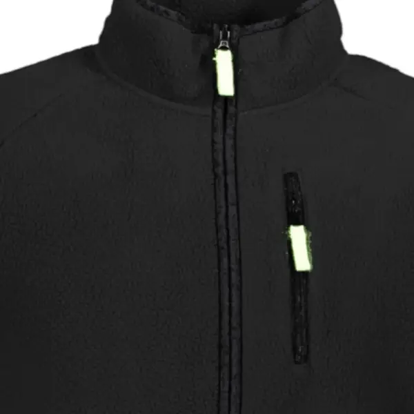 Scuola Nautica Italiana - Ανδρική Ζακέτα Φούτερ Fleece 839506-BLACK Μαύρο 839506-BLACK