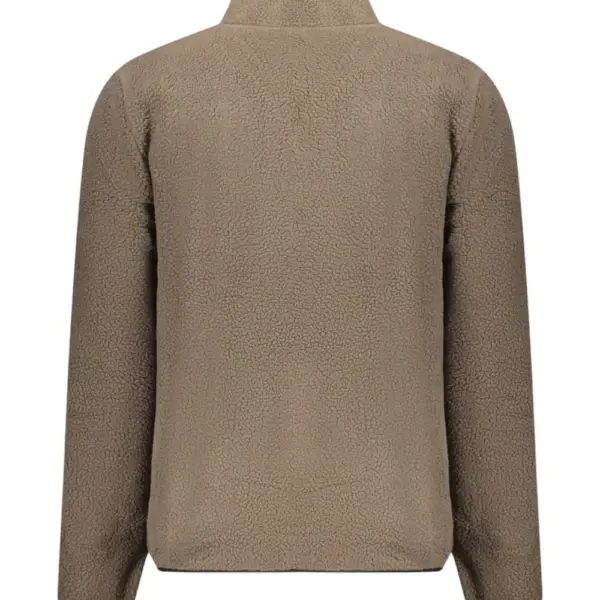 Scuola Nautica Italiana - Ανδρική Ζακέτα Φούτερ Fleece 839506-FALCON Καφέ 839506-FALCON