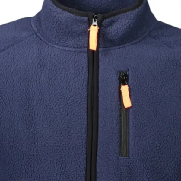 Scuola Nautica Italiana - Ανδρική Ζακέτα Φούτερ Fleece 839506-NAVY Μπλε Σκούρο 839506-NAVY