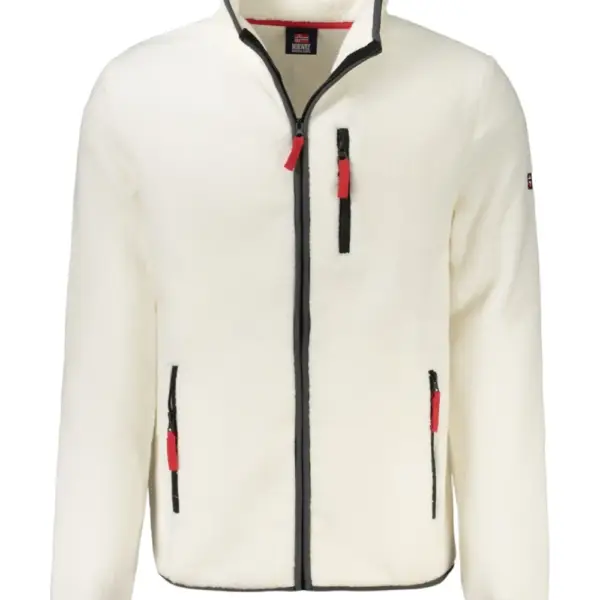 Scuola Nautica Italiana - Ανδρική Ζακέτα Φούτερ Fleece 839506-OFFWHI Εκρού