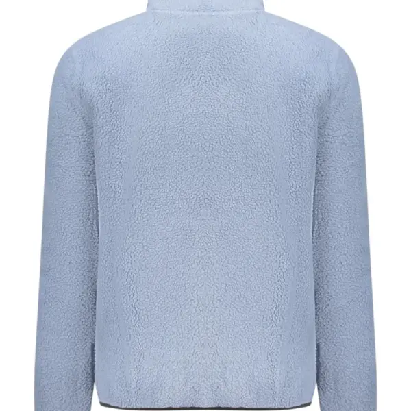 Scuola Nautica Italiana - Ανδρική Ζακέτα Φούτερ Fleece 839506-TYPHOO Γκρι Γαλάζιο 839506-TYPHOO