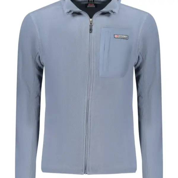 Scuola Nautica Italiana - Ανδρική Ζακέτα Φούτερ Fleece 859505-TYPHOO Μπλε