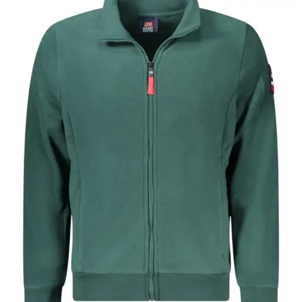 Scuola Nautica Italiana - Ανδρική Ζακέτα Φούτερ Fleece 859532-ALPINE Πράσινο