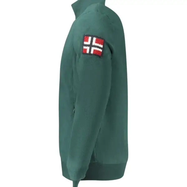 Scuola Nautica Italiana - Ανδρική Ζακέτα Φούτερ Fleece 859532-ALPINE Πράσινο 859532-ALPINE