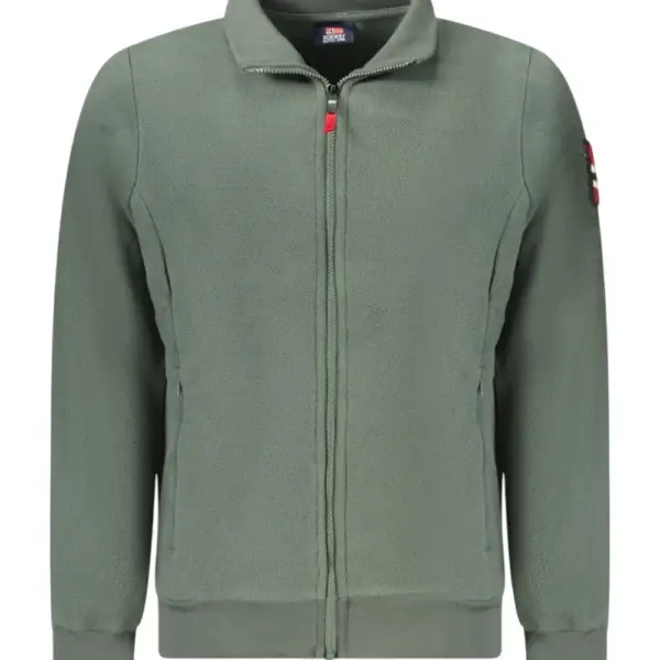 Scuola Nautica Italiana - Ανδρική Ζακέτα Φούτερ Fleece 859532-ARMY Χακί