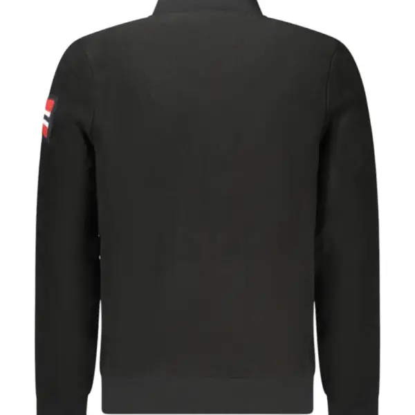 Scuola Nautica Italiana - Ανδρική Ζακέτα Φούτερ Fleece 859532-BLACK Μαύρο 859532-BLACK