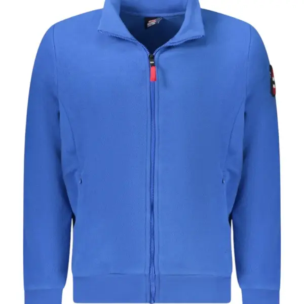 Scuola Nautica Italiana - Ανδρική Ζακέτα Φούτερ Fleece 859532-BLUETT Μπλε