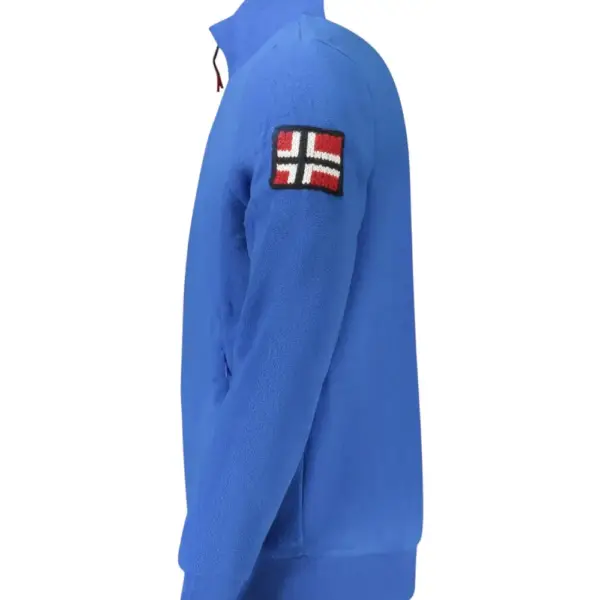 Scuola Nautica Italiana - Ανδρική Ζακέτα Φούτερ Fleece 859532-BLUETT Μπλε 859532-BLUETT