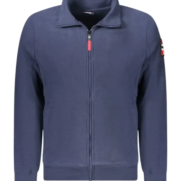Scuola Nautica Italiana - Ανδρική Ζακέτα Φούτερ Fleece 859532-NAVY Μπλε Σκούρο