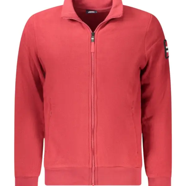 Scuola Nautica Italiana - Ανδρική Ζακέτα Φούτερ Fleece 859532-RED Κόκκινο