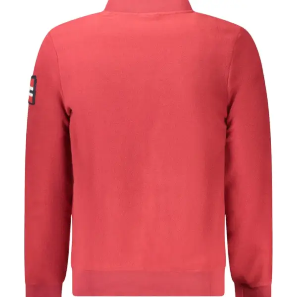Scuola Nautica Italiana - Ανδρική Ζακέτα Φούτερ Fleece 859532-RED Κόκκινο 859532-RED
