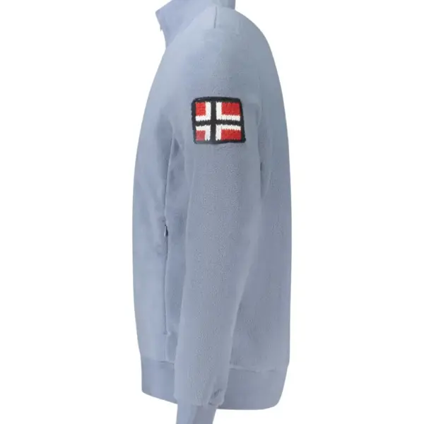 Scuola Nautica Italiana - Ανδρική Ζακέτα Φούτερ Fleece 859532-TYPHOO Γαλάζιο 859532-TYPHOO