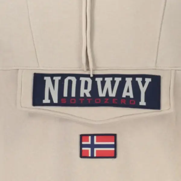 Scuola Nautica Italiana - Ανδρική Μπλούζα Φούτερ 849429-ROPE Μπεζ 849429-ROPE