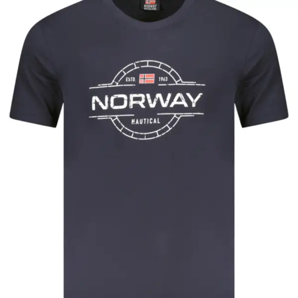 Scuola Nautica Italiana - Ανδρικό T-shirt Κοντομάνικο 856026-NAVY Μπλε Σκούρο