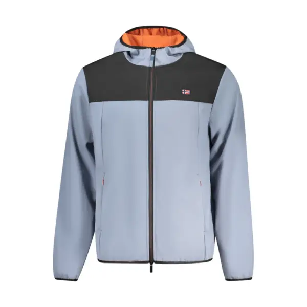 Scuola Nautica Italiana - Ανδρικό Μπουφάν Regular Fit 859135-TYPHOO Γαλάζιο