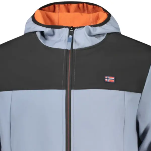 Scuola Nautica Italiana - Ανδρικό Μπουφάν Regular Fit 859135-TYPHOO Γαλάζιο 859135-TYPHOO