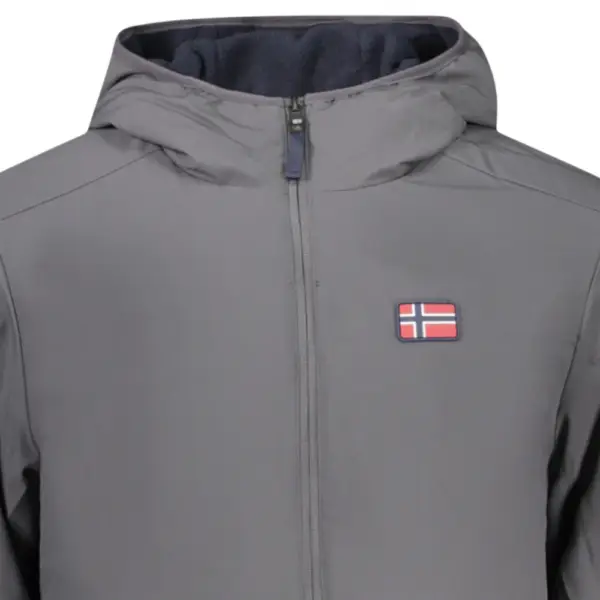 Scuola Nautica Italiana - Ανδρικό Χειμωνιάτικο Μπουφάν 859145-REVENT Γκρι 859145-REVENT