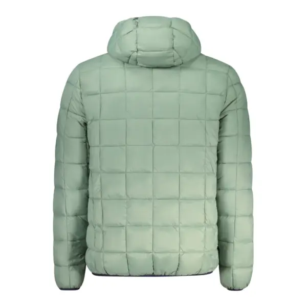 Scuola Nautica Italiana - Ανδρικό Χειμωνιάτικο Μπουφάν Reversible Puffer 859155-NAVY Μπλε Σκούρο/Πράσινο 859155-NAVY