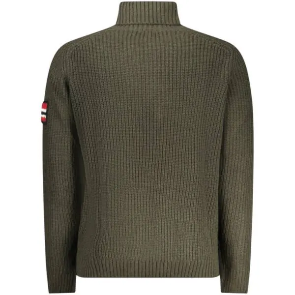 Scuola Nautica Italiana - Ανδρικό πουλόβερ Ζιβάγκο 853112-ARMY Χακί 853112-ARMY