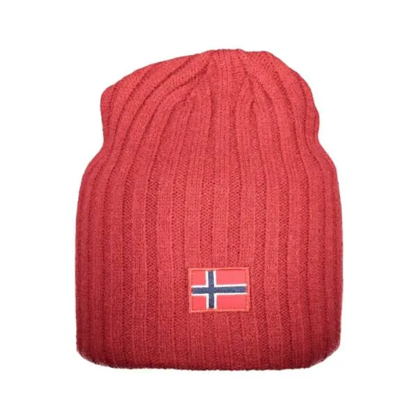 Scuola Nautica Italiana - Ανδρικός Σκούφος Πλεκτός Beanie 840105-RED Κόκκινο