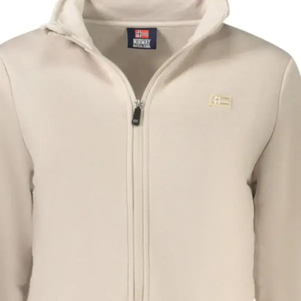 Scuola Nautica Italiana - Γυναικεία Ζακέτα Φούτερ 859001-ROPE Μπεζ 859001-ROPE