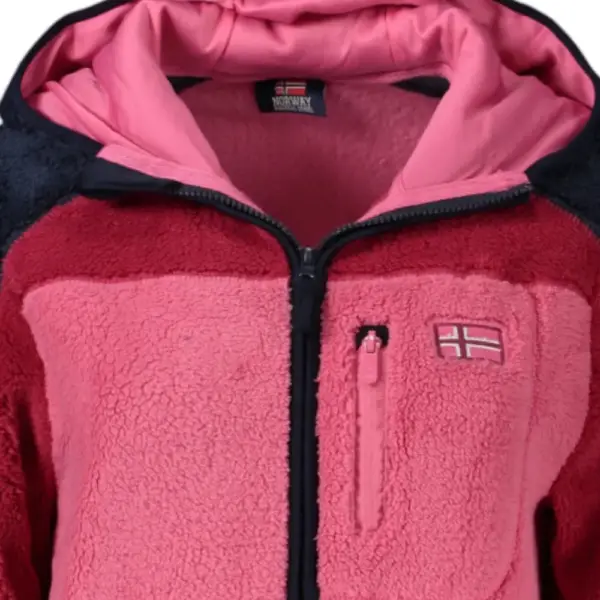 Scuola Nautica Italiana - Γυναικεία Ζακέτα Φούτερ Fleece 849904-NEWFUX Φούξια 849904-NEWFUX