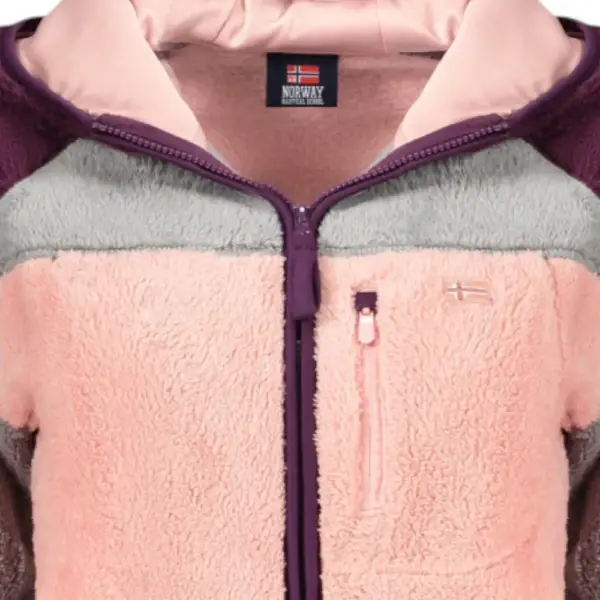 Scuola Nautica Italiana - Γυναικεία Ζακέτα Φούτερ Fleece 849904-ROSANTI Ροζ 849904-ROSANTI