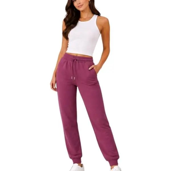 Scuola Nautica Italiana - Γυναικείο Παντελόνι Φόρμας 849060-GRAPE Μωβ