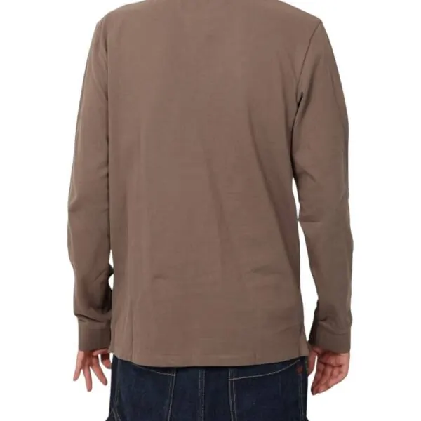 Timberland - Ανδρική Μακρυμάνικη Μπλούζα Polo River TB0A6VY6-BK0 Καφέ TB0A6VY6BK0