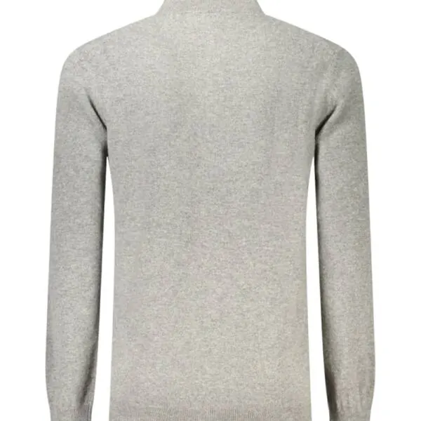 Timberland - Ανδρικό Πουλόβερ Half Zip River Tree Logo TB0A2C5W-V91 Γκρι TB0A2C5WV91