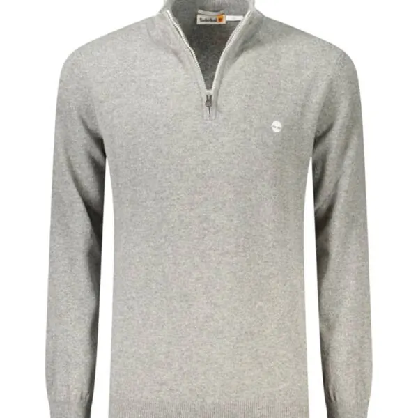 Timberland - Ανδρικό Πουλόβερ Half Zip River Tree Logo TB0A2C5W-V91 Γκρι