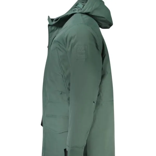 Timberland - Ανδρικό Χειμωνιάτικο Μπουφάν Rain Jacket Water Resistant Winter Parka TB0A42G3-317 Πράσινο TB0A42G3317