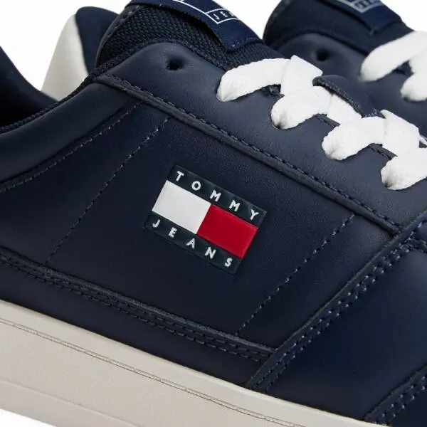 Tommy Hilfiger - Ανδρικά Sneakers Tjm The Greenwich New Ess EM0EM01574-C1G Μπλε Σκούρο EM0EM01574-C1G