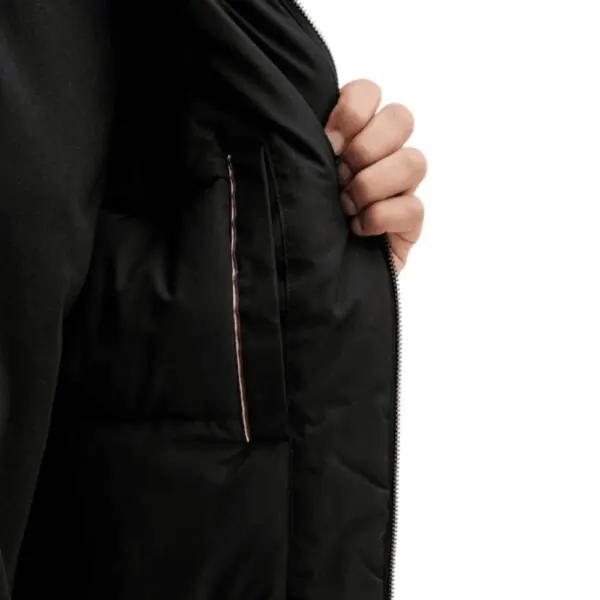 Tommy Hilfiger - Ανδρικό Μπουφάν Th Puffer Padded Water Repelled DM0DM21936-BDS Μαύρο DM0DM21936-BDS