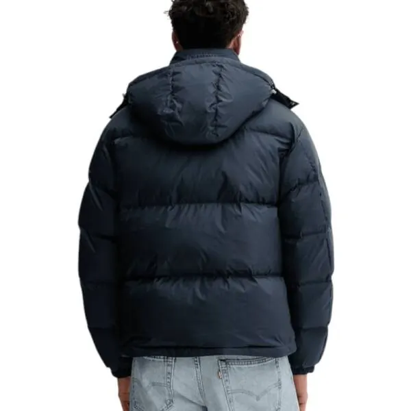 Tommy Hilfiger - Ανδρικό Πουπουλένιο Μπουφάν Puffer Tjm Alaska DM0DM22036-C1G Μπλε Σκούρο DM0DM22036-C1G