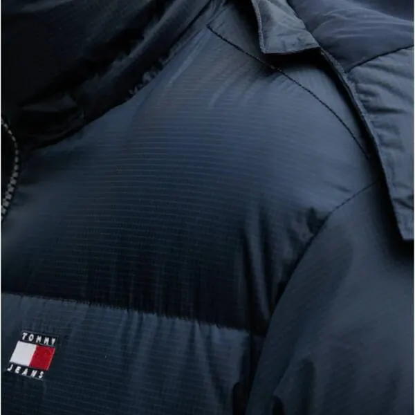 Tommy Hilfiger - Ανδρικό Πουπουλένιο Μπουφάν Puffer Tjm Alaska DM0DM22036-C1G Μπλε Σκούρο DM0DM22036-C1G