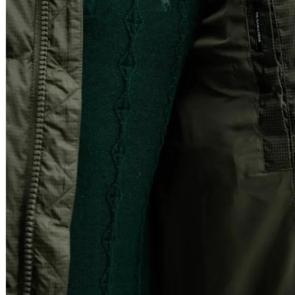 Tommy Hilfiger - Ανδρικό Πουπουλένιο Μπουφάν Puffer Tjm Alaska DM0DM22036-MRH Πράσινο DM0DM22036-MRH