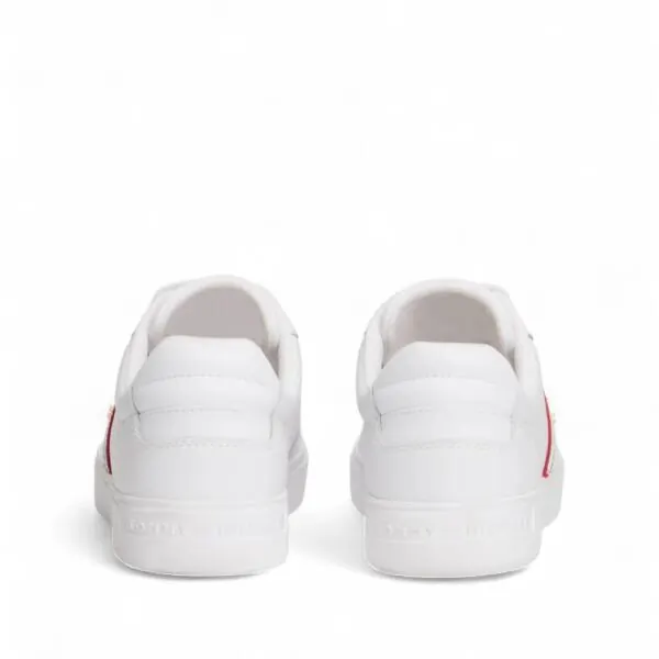 Tommy Hilfiger - Γυναικεία Sneakers Stripes FW0FW09001-YBS Λευκό FW0FW09001-YBS