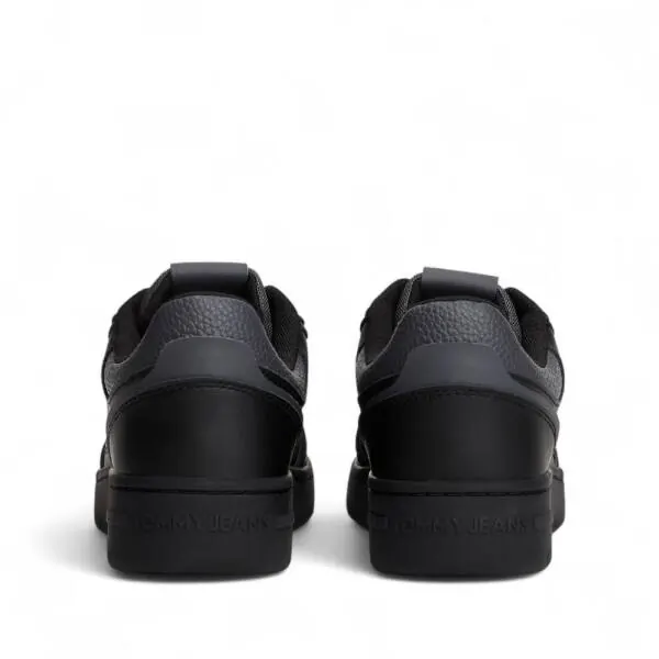 Tommy Hilfiger - Γυναικεία Sneakers Th Retro Basket Sneaker EN0EN02839-BDS Μαύρο EN0EN02839-BDS