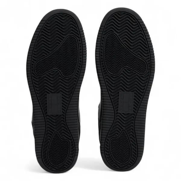 Tommy Hilfiger - Γυναικεία Sneakers Th Retro Basket Sneaker EN0EN02839-BDS Μαύρο EN0EN02839-BDS