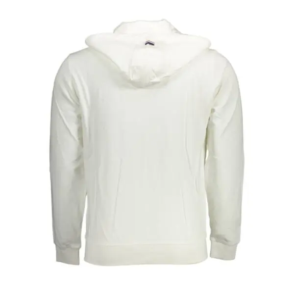 U.S. Polo Assn. - Ανδρική Φούτερ Ζακέτα με Κουκούλα και Τσέπες 63025-53223-101 Λευκό 63025-53223-101