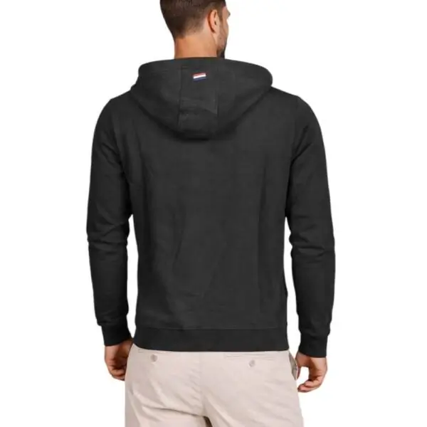 U.S. Polo Assn. - Ανδρική Φούτερ Ζακέτα με Κουκούλα και Τσέπες 63025-53223-199 Μαύρο 63025-53223-199