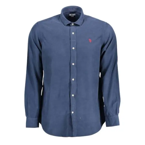 U.S. Polo Assn. - Ανδρικό Πουκάμισο Μακρυμάνικο 64467-53348-479 Μπλε 64467-53348-479