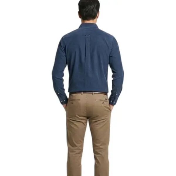 U.S. Polo Assn. - Ανδρικό Πουκάμισο Μακρυμάνικο 64467-53348-479 Μπλε 64467-53348-479