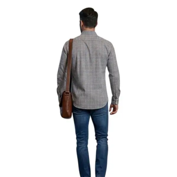 U.S. Polo Assn. - Ανδρικό Πουκάμισο Μακρυμάνικο Καρό 64086-53309-887 Πολύχρωμο 64086-53309-887