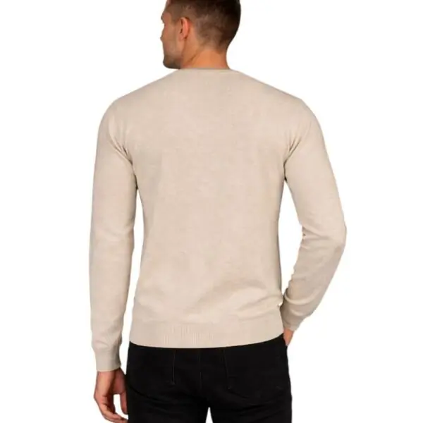 U.S. Polo Assn. - Ανδρικό Πουλόβερ 59252-52626-128 Μπεζ 59252-52626-128