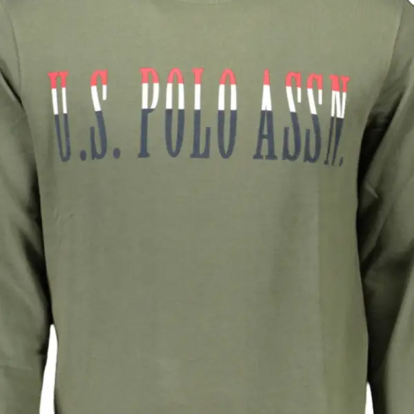 U.S. Polo Assn. - Ανδρικό Φούτερ Με Λογότυπο 60705-53223-146 Χακί 60705-53223-146