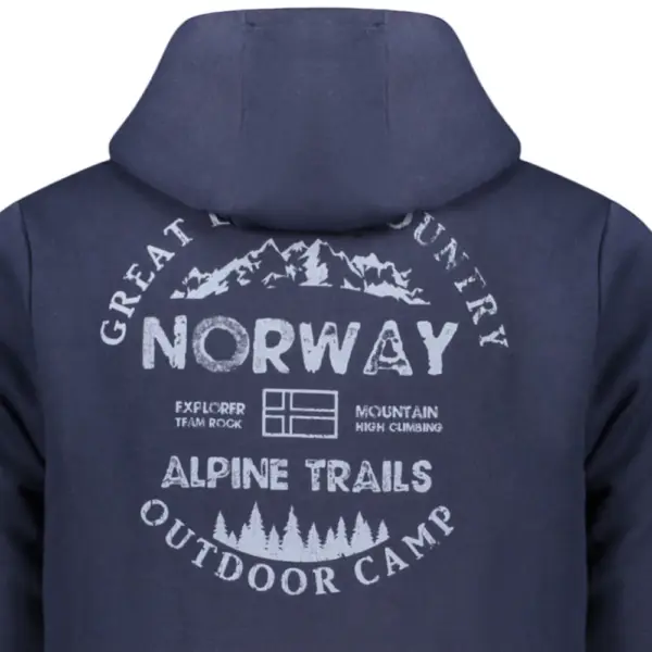 Scuola Nautica Italiana - Ανδρική Ζακέτα Φούτερ 859462-NAVY Μπλε Σκούρο 859462-NAVY