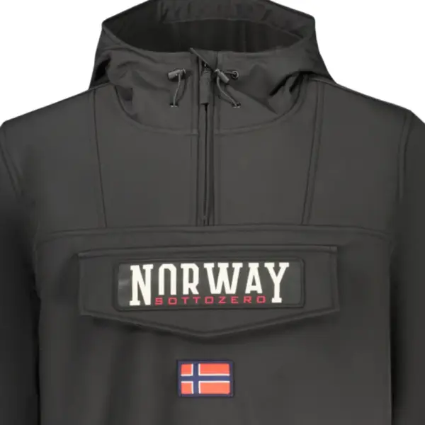 Scuola Nautica Italiana - Ανδρικό Χειμωνιάτικο Μπουφάν 139138-BLACK Μαύρο 139138-BLACK